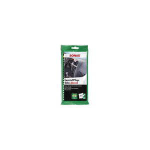 Servetele umede auto pentru suprafetele din plastic, cu efect lucios, set 10 buc Sonax 415100