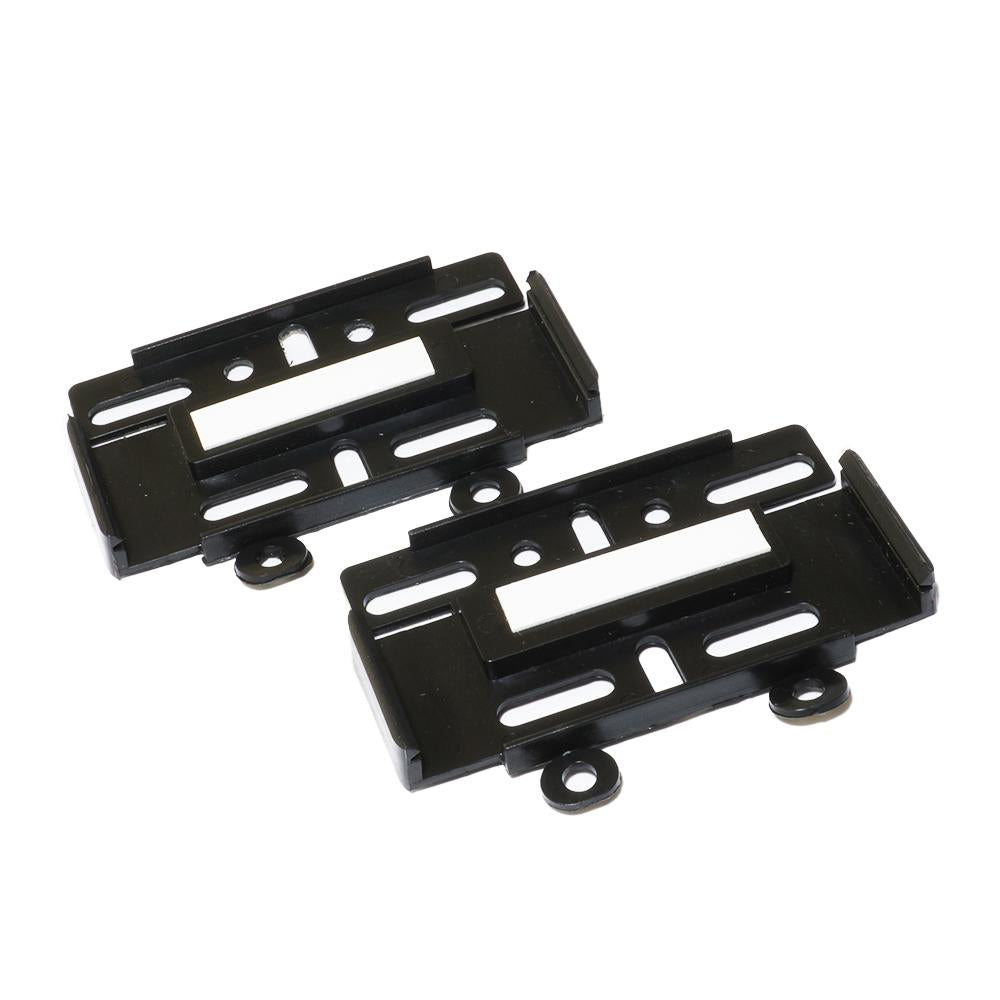 Suport numar inmatriculare Mega Drive fara rame set 4 buc (fata + spate) negru 45194