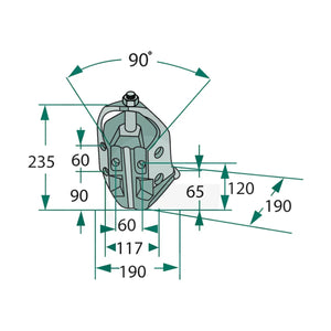 Schita dimensiuni Adapatoare Mod. 370 SUEVIA 330SU1000370