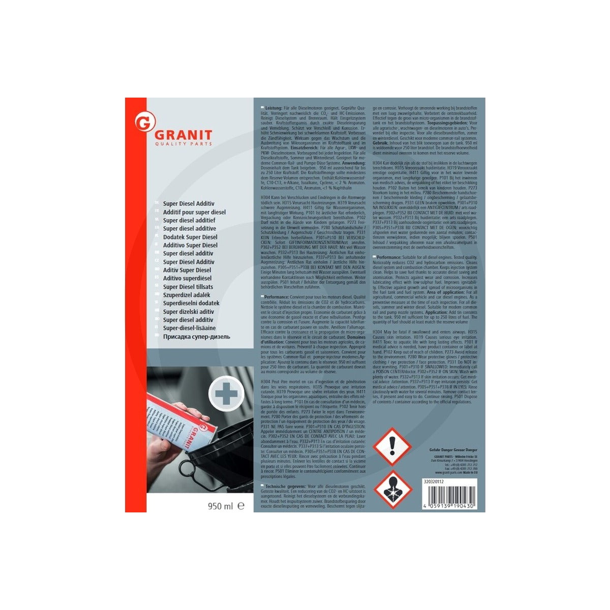Aditiv Super Diesel GRANIT 320320112 – imagine 2