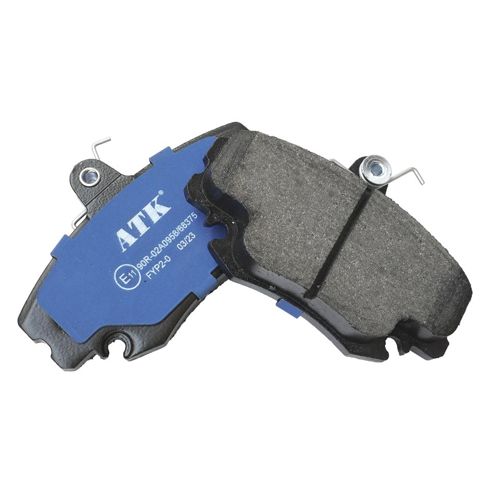 Set placute frana frana fata (fara accesor) ATK Autotechnik ATK 08.01.003