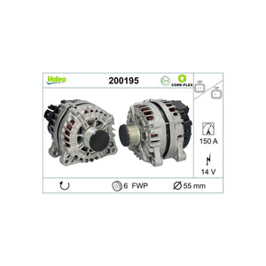 Alternator Valeo 200195