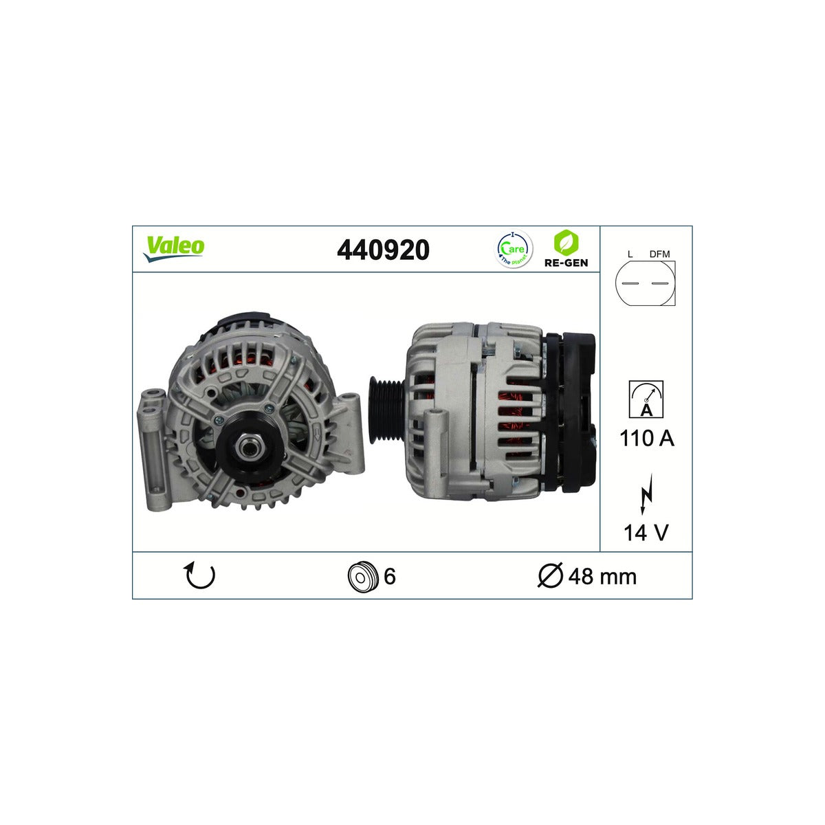 Alternator Valeo 440920