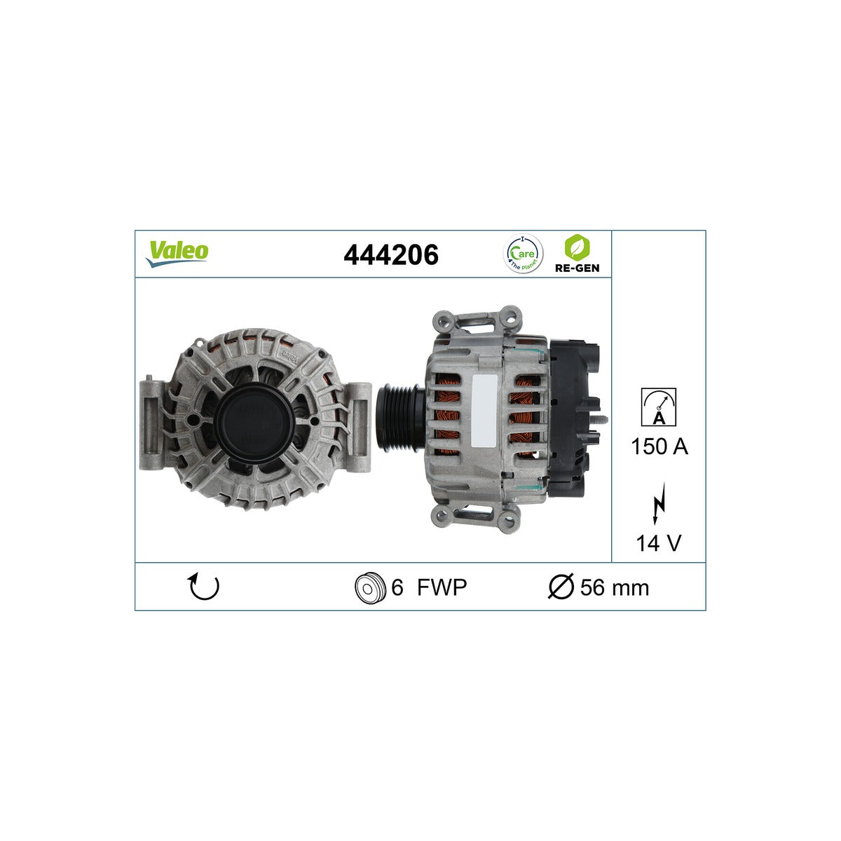 Alternator Valeo 444206