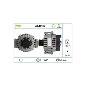 Alternator Valeo 444206