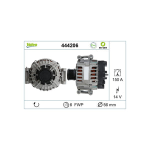 Alternator Valeo 444206