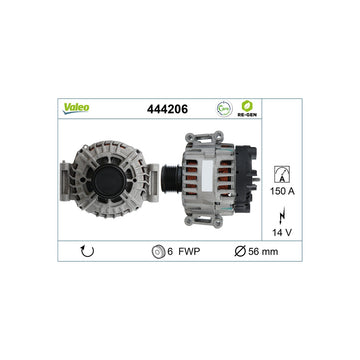 Alternator Valeo 444206