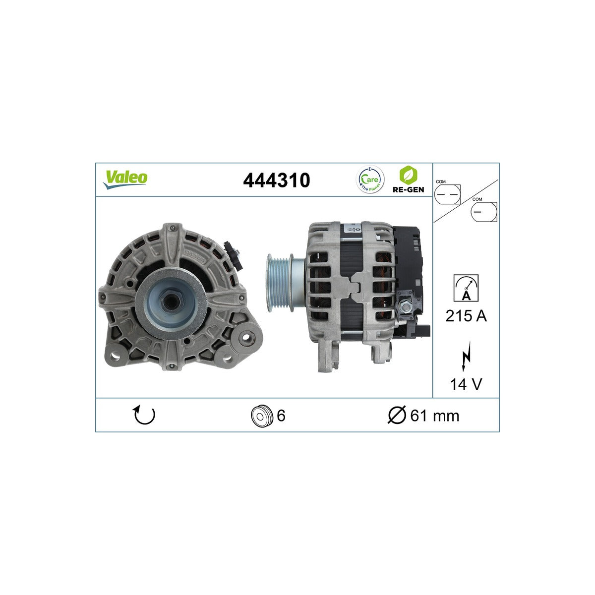 Alternator Valeo 444310 – imagine 3