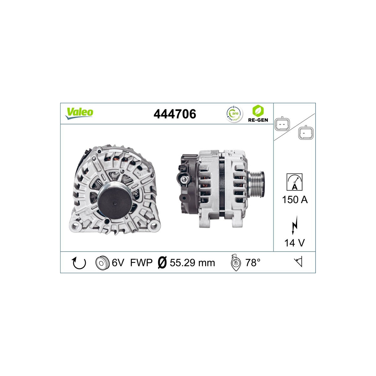 Alternator Valeo 444706 – imagine 3