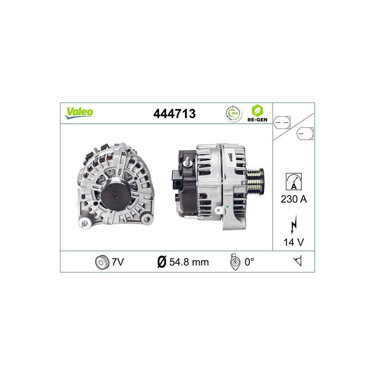 Alternator Valeo 444713 – imagine 3