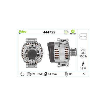 Alternator Valeo 444722