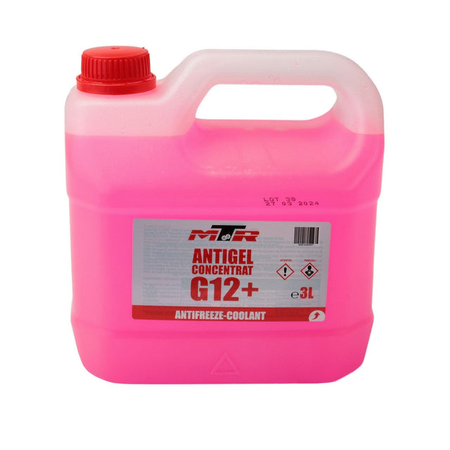 Antigel concentrat Rosu MTR G12+ (-72°C) 3L 801613