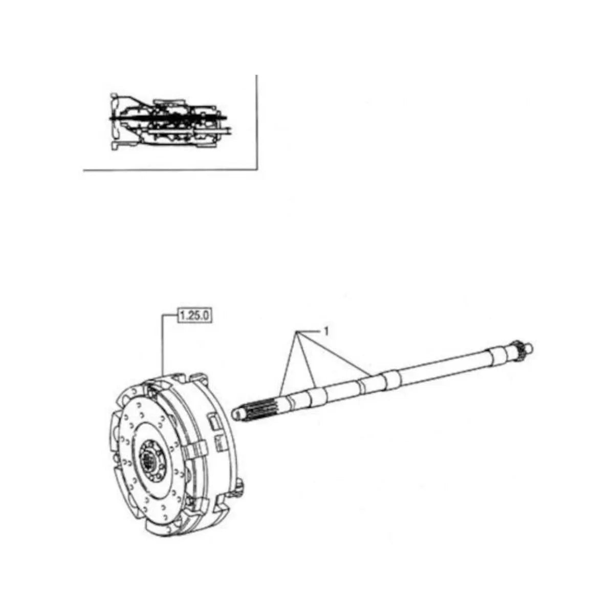 Ax priza putere Fiat 5115040