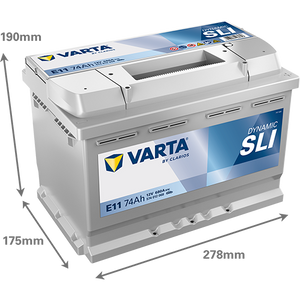 Acumulator Varta Blue Dynamic 74 Ah 574012068K262 – imagine 2