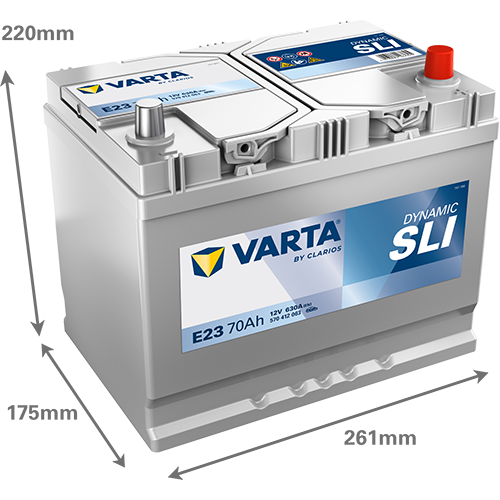 Acumulator Varta Blue Dynamic 70 Ah 570412063K262 – imagine 2