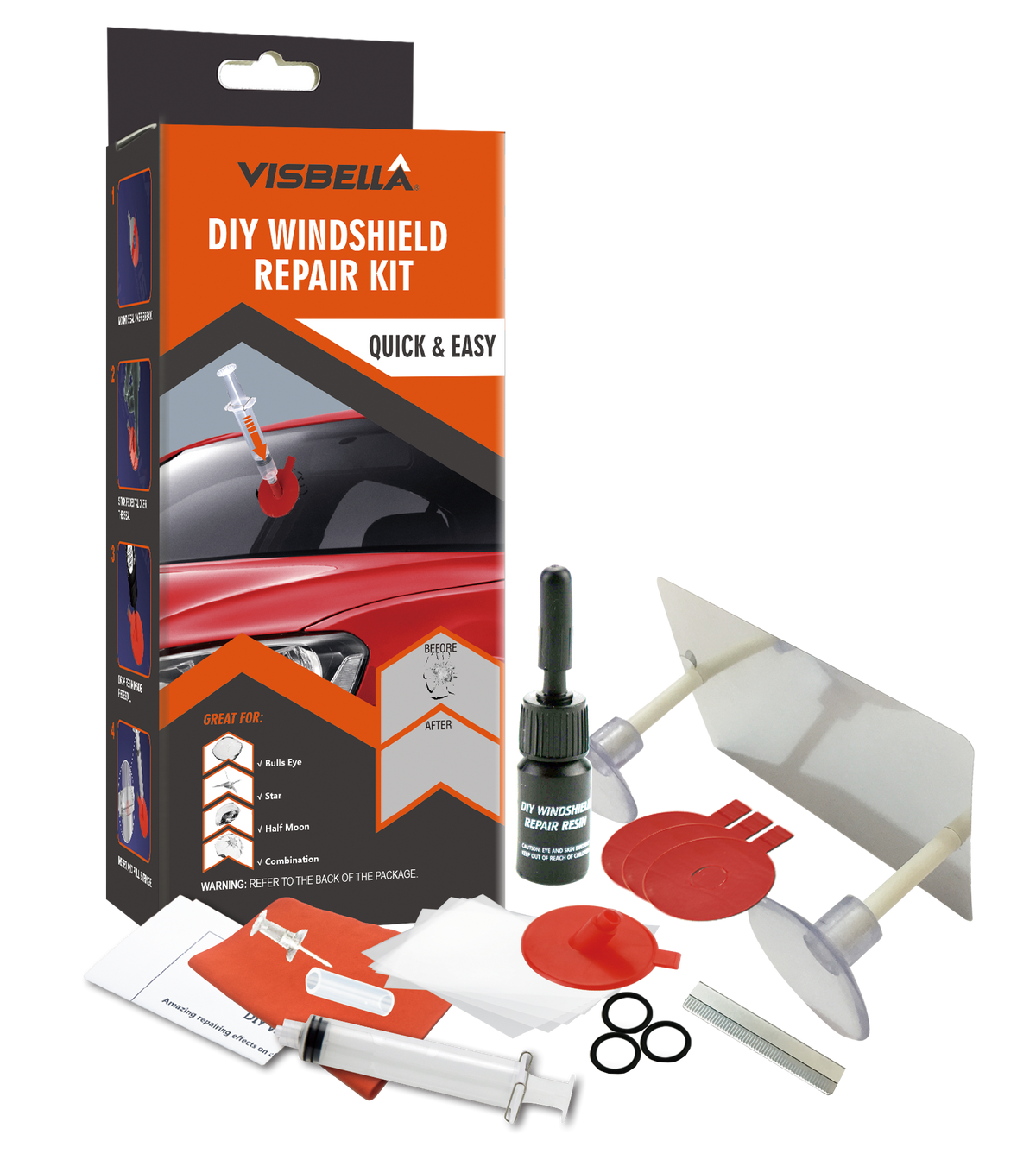 Kit reparatie parbriz Visbella 38964 – imagine 3