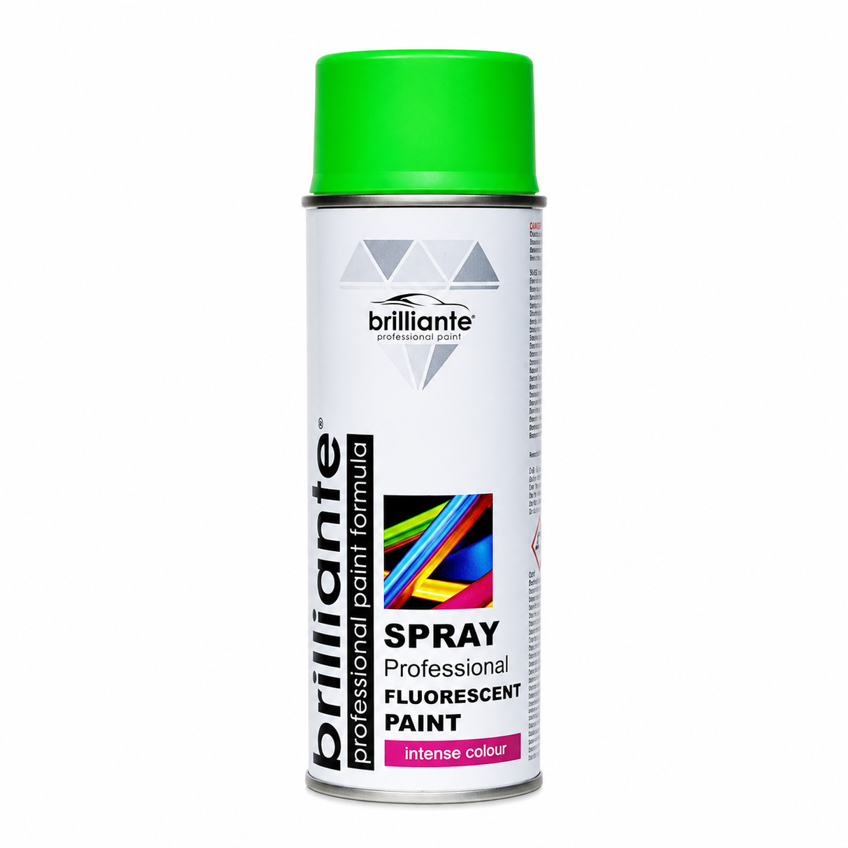 Vopsea spray verde fluorescenta 400ml Brilliante