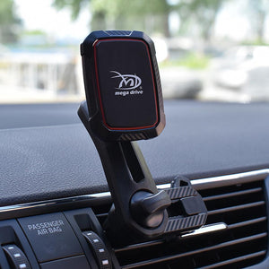 Suport telefon magnetic auto cu fixare in grila de ventilatie si brat reglabil Mega Drive 02812