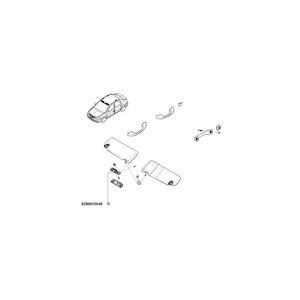 Suport port ochelari log./sand/duster Renault 8200825648