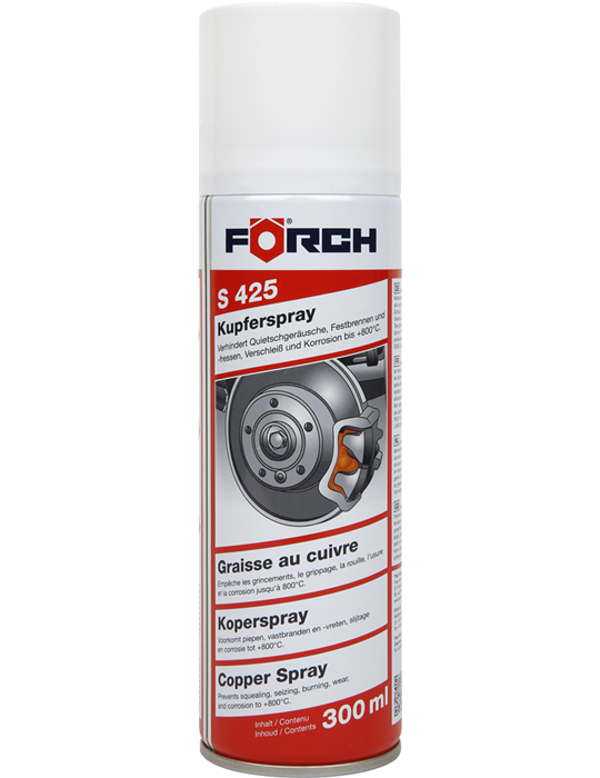 Spray de ungere pe baza de cupru, S425, 300 ml, Foerch Förch 65125000