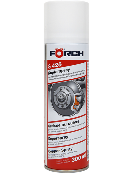 Spray de ungere pe baza de cupru, S425, 300 ml, Foerch Förch 65125000