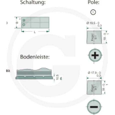Baterie 12 V / 110 Ah