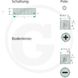 Baterie 12 V / 50 Ah