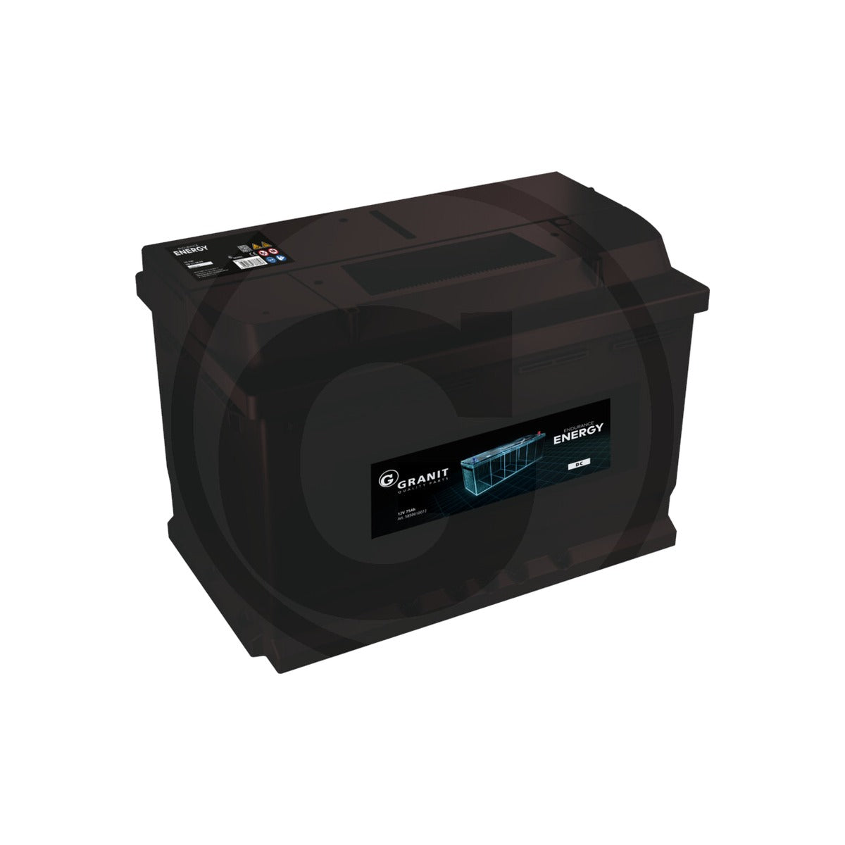 Baterie tractor 12V 75Ah Baterie de alimentare SLI Ca/Ca GRANIT ENDURANCE ENERGY 5850010072
