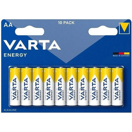 Baterie Varta Energy AA - LR6 1.5V (Alcalina) 10 buc 4106229491