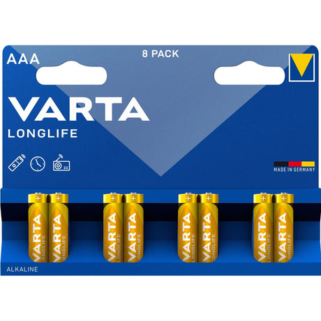 Baterie Varta Longlife AAA Blister 8 buc 4103101458
