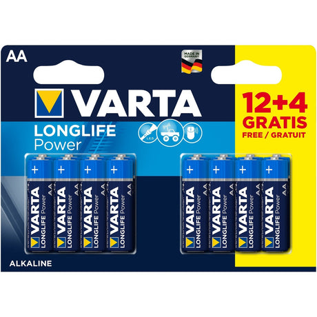 Baterie Varta LongLife Power AA Blister 16 (12+4) 4906121466