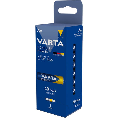 Baterie Varta LongLife Power AA Storagebox. 4 buc 4906121154