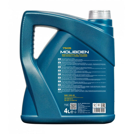 Mannol molibden benzin 10W-40- 4 L MN7505-4