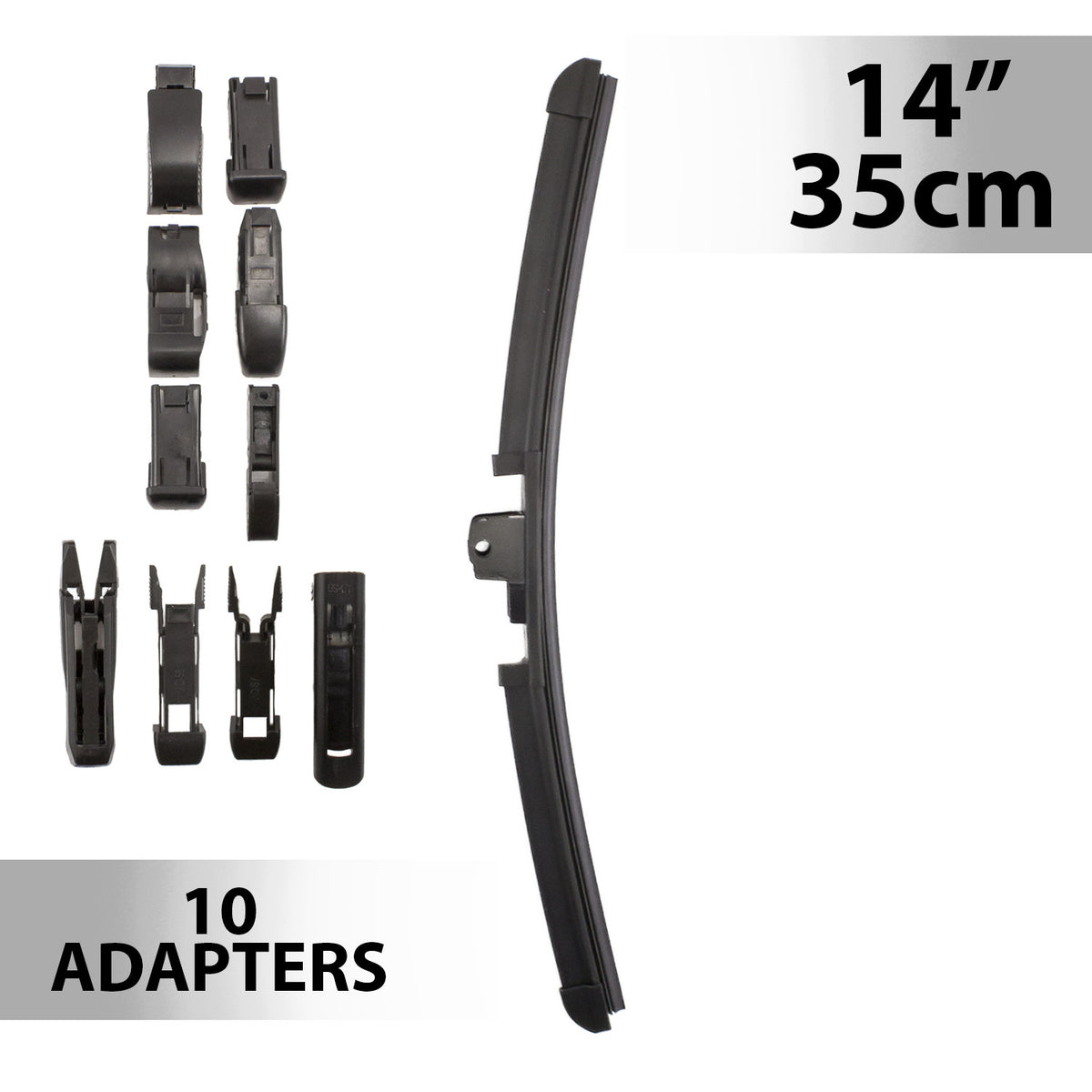 Ștergător profesional 14"/35cm - multiadaptor - CARGUARD 77914