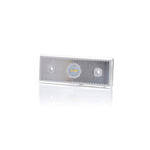 Lampa gabarit LED 1414 W201, 12V-24V, pozitie alb Was