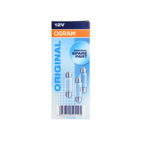Bec 12v c5w original set 10 buc osram