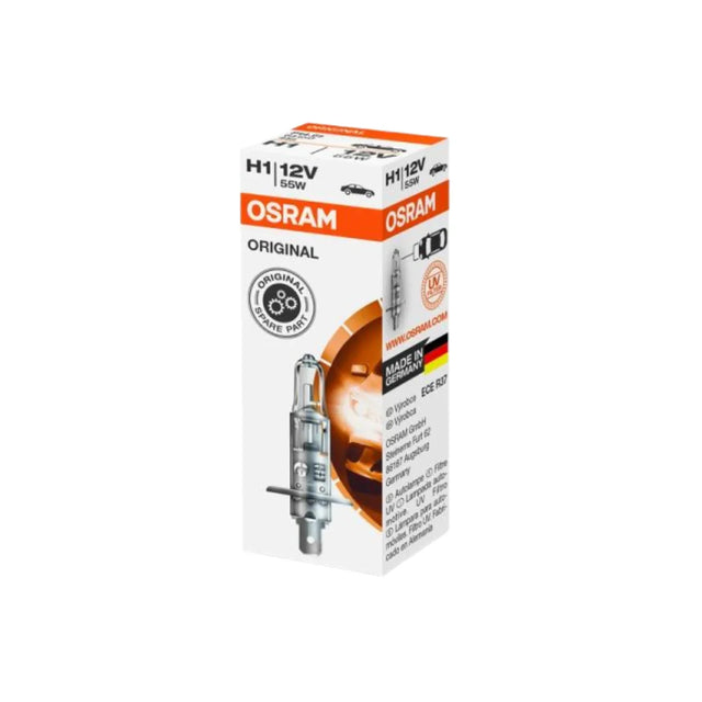 Bec auto far halogen Osram H1 Original Line 12V 55W 64150