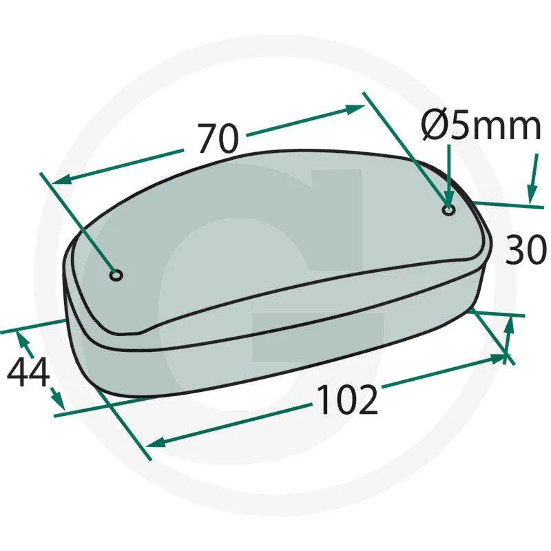 Becuri pentru placute de inmatriculare laterale