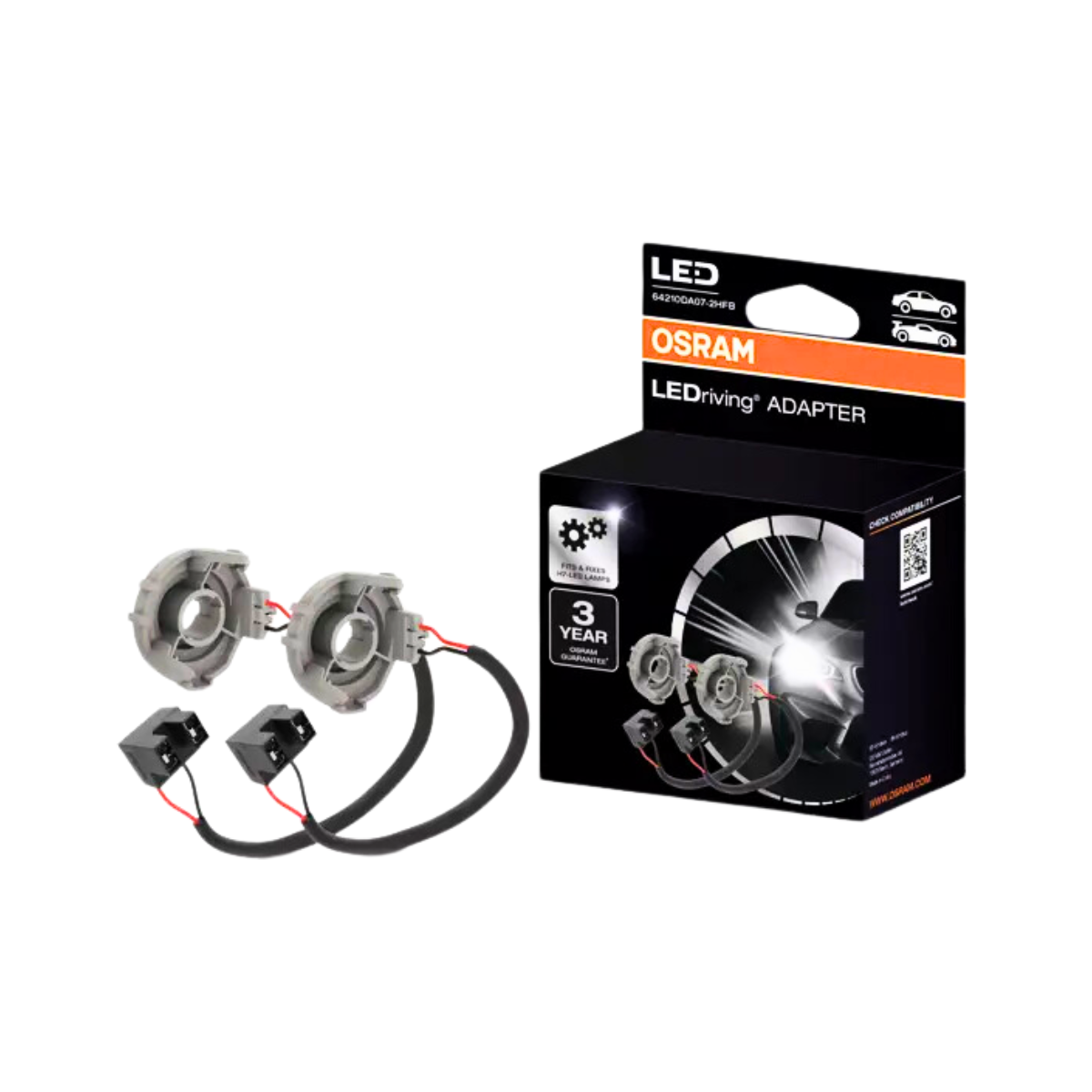 Set 2 adaptori becuri H7 Led Osram Mercedes Vw