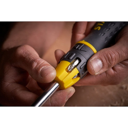 Șurubelniță clichet STANLEY® cu set de biti 68010 – imagine 5
