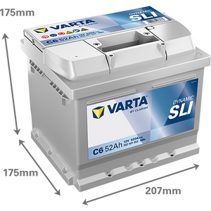Acumulator Varta SLI Dynamic 52 Ah 552401052K262 – imagine 2