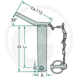 Bolt-tirant lateral