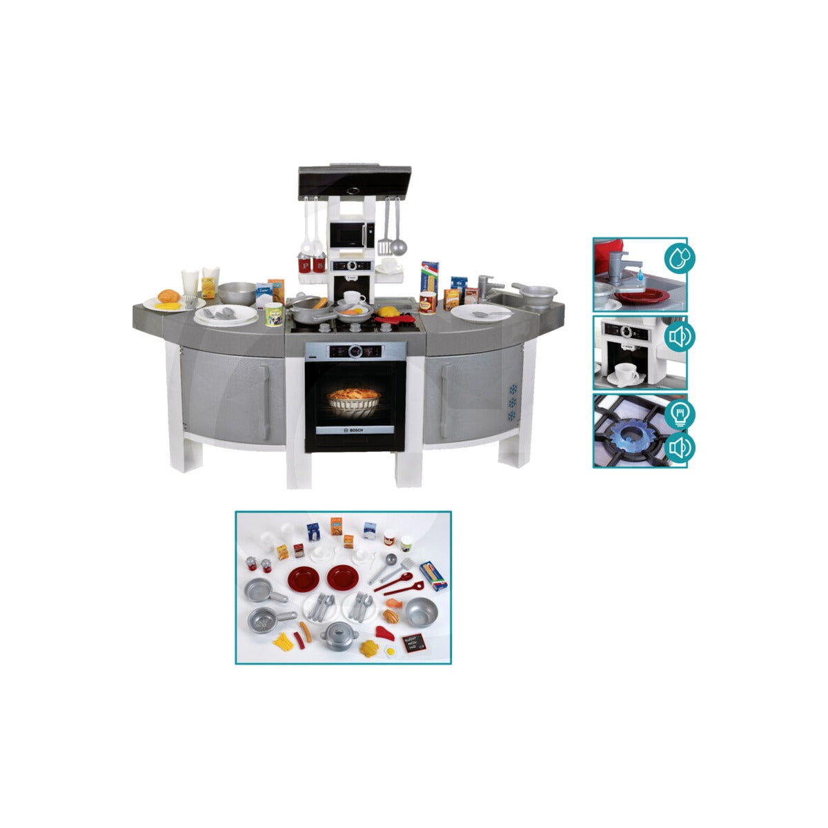 Bucatarie de jucarie Bosch Jumbo Klein 18512003 – imagine 8