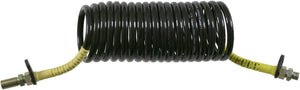 Furtun spirala Negru (M18 x 1,5 / M16 x 1,5) 4m Febi 10053