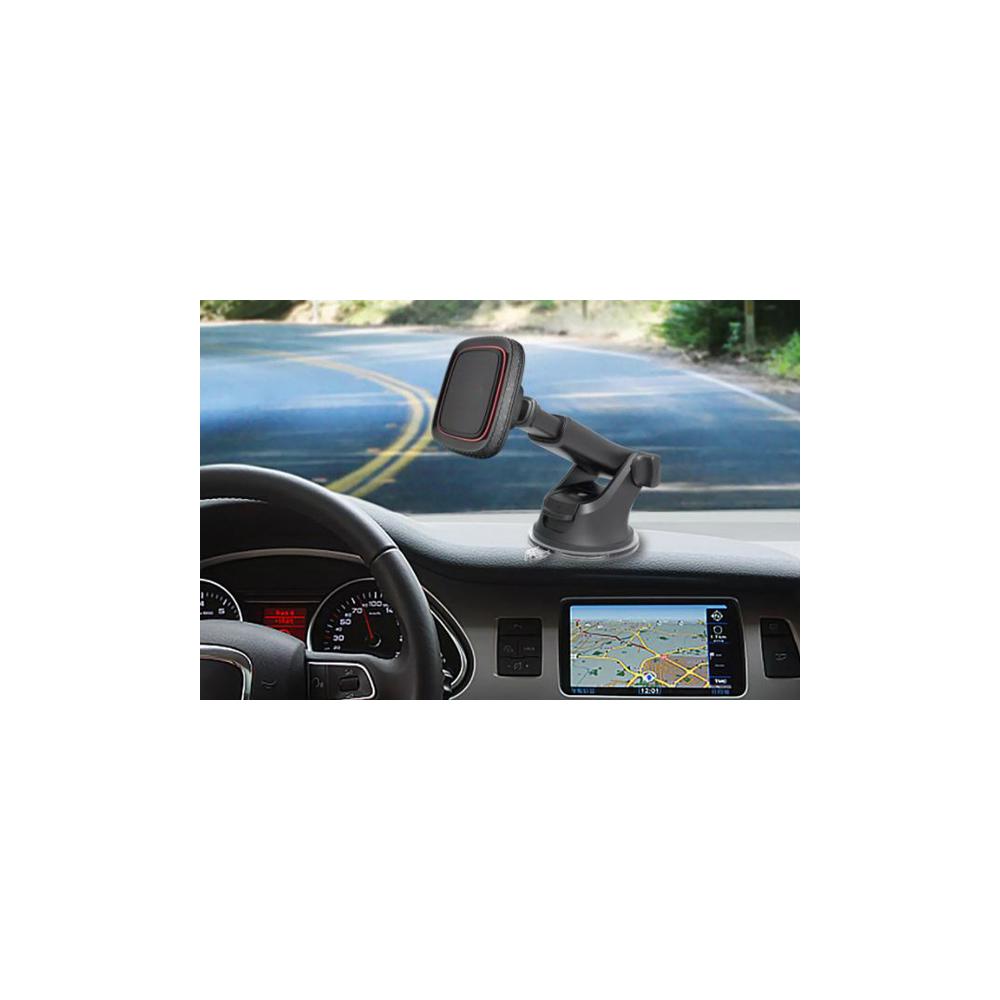 Suport telefon auto magnetic cu fixare pe bord/parbriz cu ventuza Mega Drive 02815