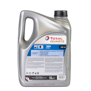 Ulei motor Total Quartz 7000 Diesel 10W40 5L 148646 – imagine 2