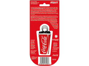 AIRPURE Odorizant auto, sticlă 3D, Coca-Cola original AP34467