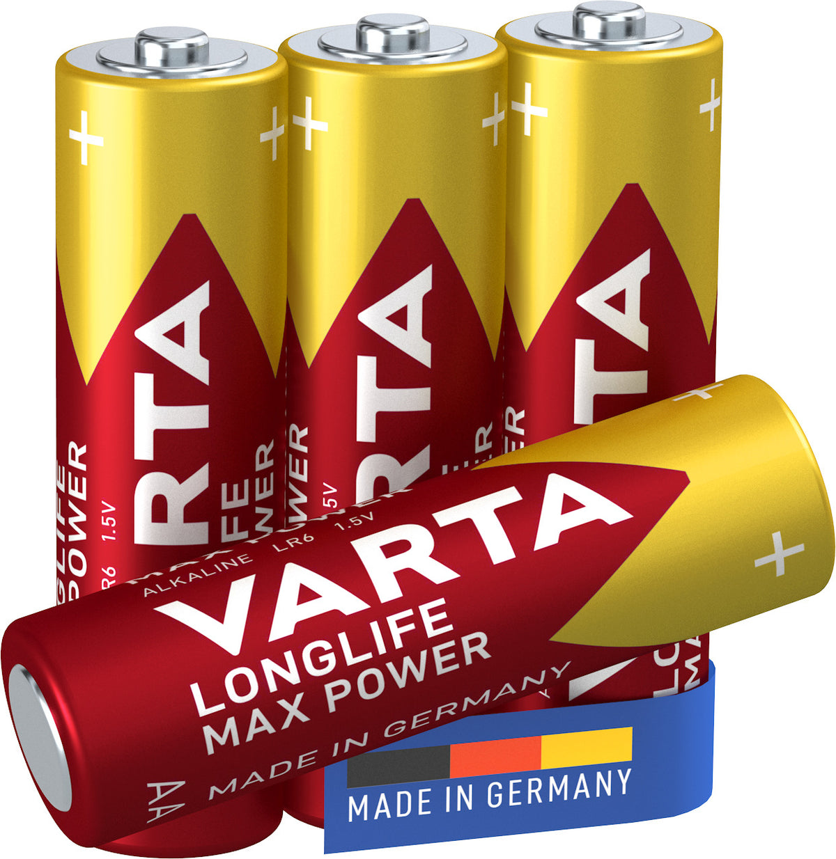 Baterie Varta Max-Tech AA 1.5V • Set 4 buc 4706101404 – imagine 2