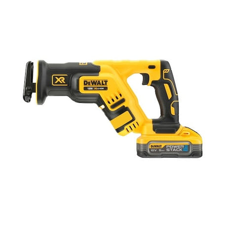 Fierastrău tip sabie, compact, fără perii, XR de 18 V - 2 X POWERSTACK 5 AH Dewalt DCS367H2TQW – imagine 3