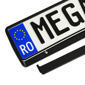 Suport numar inmatriculare Mega Drive negru 1 buc 45184
